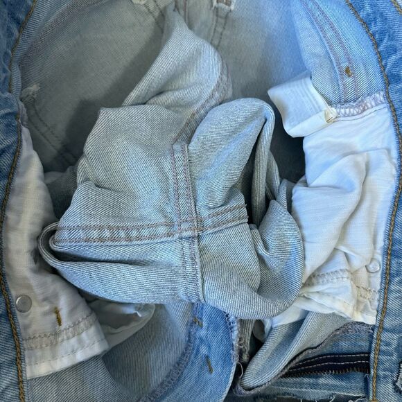ABERCROMBIE & FITCH The 90s Jeans Blue Straight Ultra High Rise - Picture 10 of 16
